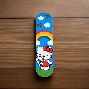 Hello Kitty Blue Rainbow Skateboard Toy